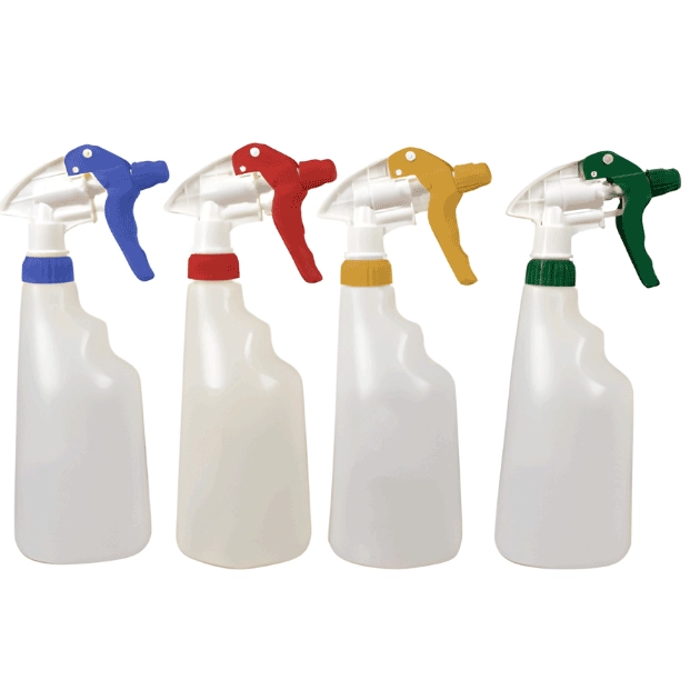 Colour Coded Trigger Spray Bottles