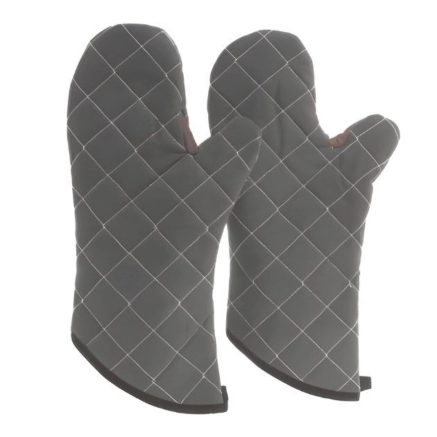 Padded Cotton Oven Mitts